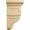 Ekena Millwork 7"W x 7 3/4"D x 14"H Jumbo Reyes Wood Corbel, Maple CORW07X07X14RYMA - alternate 2